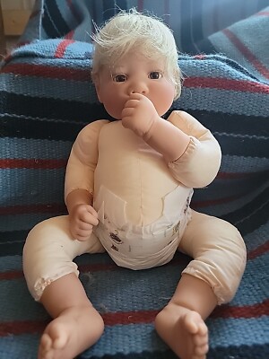 リーミドルトンドール Vintage Lee Middleton Baby Doll Thumb Sucker Lifelike Reborn