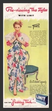 Linit Laundry Starch Thea Tewi Designer & Artist 1940s Print Advertisement 1948