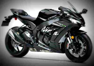 Kawasaki Ninja ZX 10RR 2018 A4 Photo UK