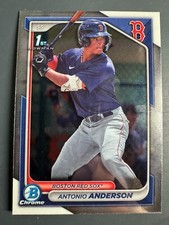 2024 Bowman Base Chrome Prospect #BCP-20 Antonio Anderson  Red Sox (AA2)