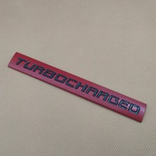 3d Metal Turbocharged Red Black Logo Emblem Sport Auto Badge Trunk 3d Sticker 3d Metal Turbocharged Red Black Logo Emblem Sport Auto Badge Trunk 3d Sticker