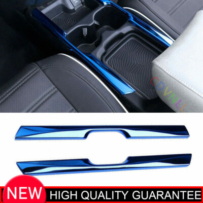 For Honda CRV CR-V 2017-2022 Blue Titanium Center Control Gear Both Sides Cover
