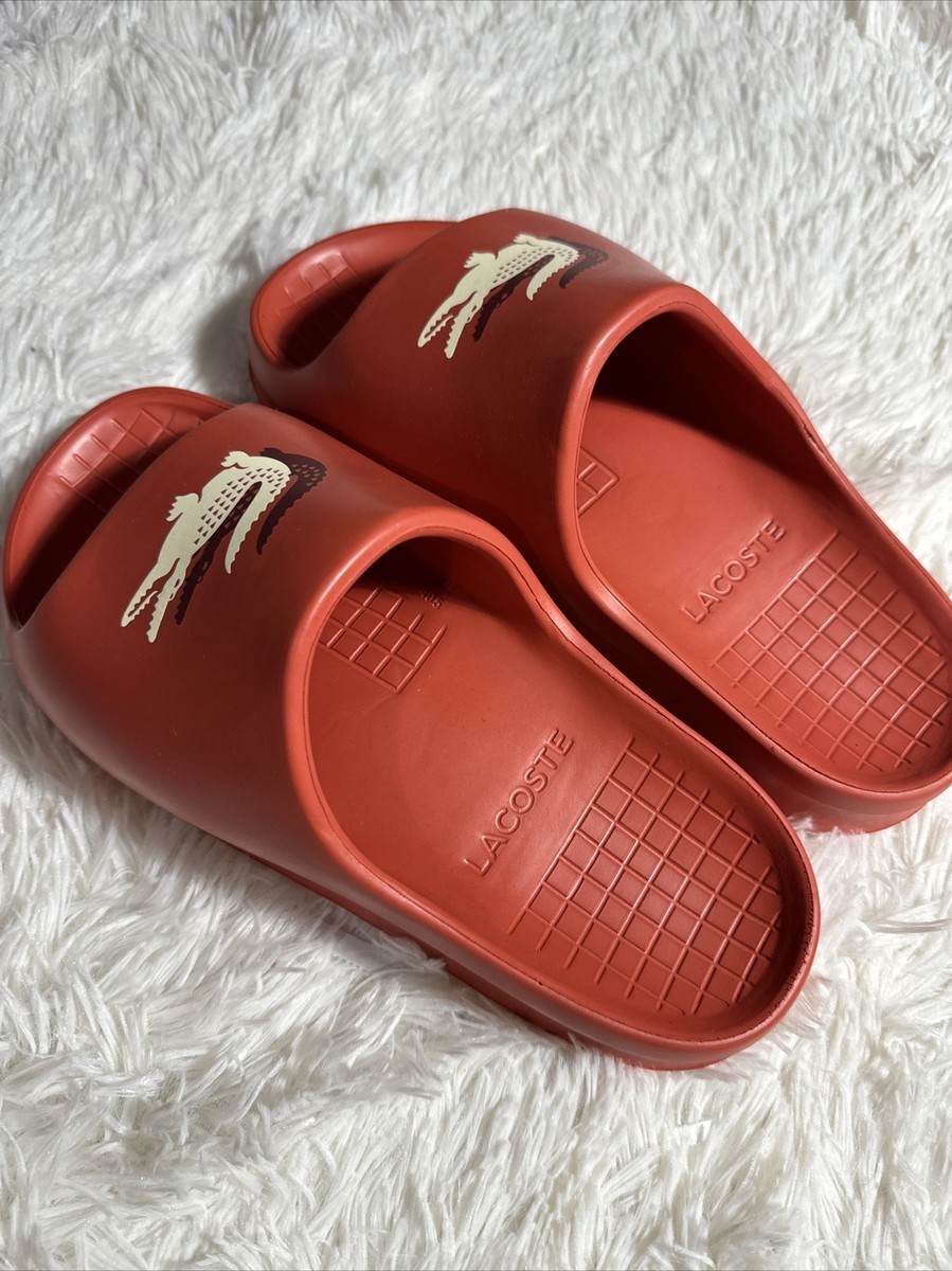 LACOSTE Red Sandals/Flip Flops Men- Size 12 Lacoste Men main image 4
