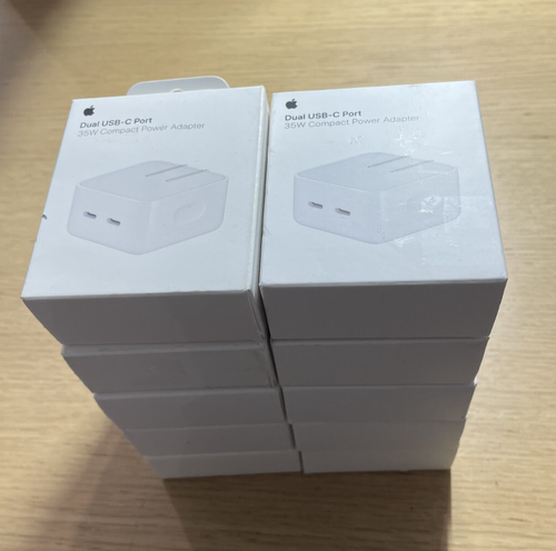 Lot of 10 Apple 35W Power Adapter A2571 -MW2H3ASM Original - Open box