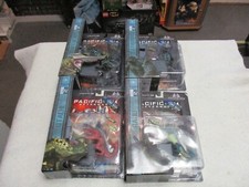 JUEGO DE FIGURAS KAIJU PACIFIC RIM CABEZA DE CUCHILLO MCFARLANE LAÚD OTACHI RAIJU NUEVO