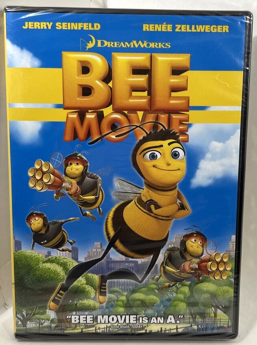 Bee Movie DVD 2007 Universal/DreamWorks Rated PG Special Features