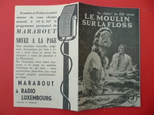 Giant MARABOUT Advertising Flyer - The Mill on the FLOSS / George ELIOT