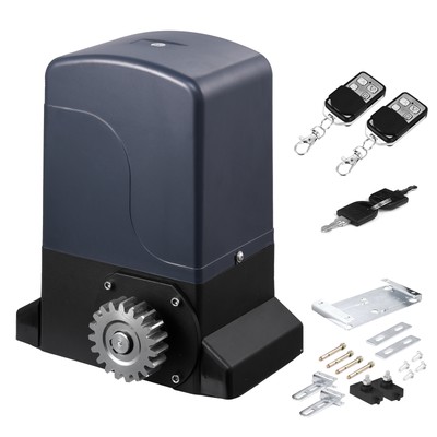 5700Lbs Load weight Sliding Electric Gate Opener Automatic Motor Remote Kit 