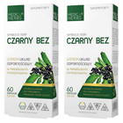 Schwarzer Holunder 520mg - 120 Kapseln - Sambucus Nigra Extrakt - Medica Herbs