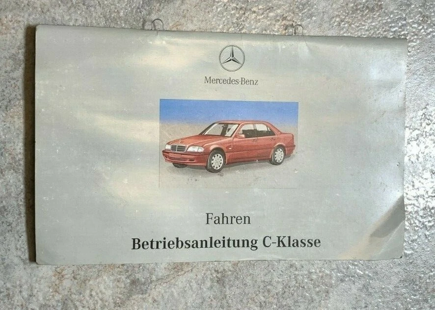 Original Mercedes Benz C-Class W202 Operating Manual A2025843482  