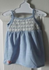 My Life OG OR ANY 18" GIRL Doll Blue White Dress Outfit Fits 18" Doll