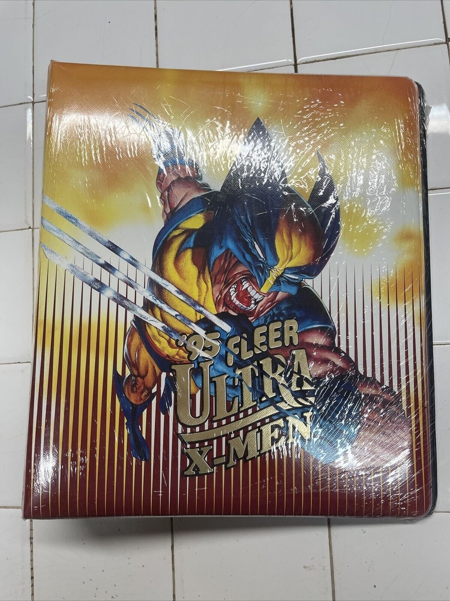 95 Fleer Ultra X-Men Unopened Binder Featuring Wolverine