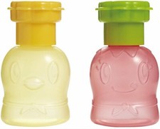Japón TORUNE BENTO Plato auxiliar mayonesa ketchup botella estuche cocinero 2 piezas