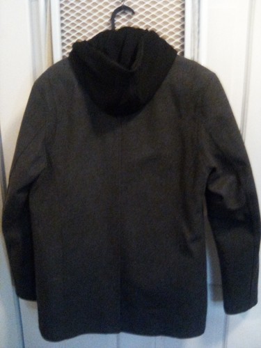 Men's Guess Dress Casual Jacket Size Small w/detachable hood - Picture 2 of 8