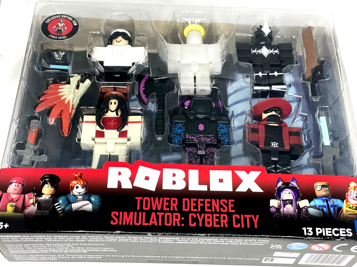 Roblox Tower Defence Simulator Cyber City Playset - TOYSTER