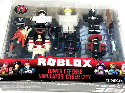 Roblox Tower Defense Simulator: Cyber City Set w/ Cyber Angel