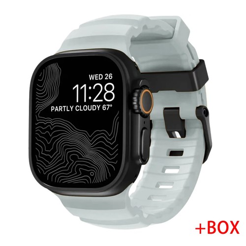 Silicone Sports Band for iWatch Series 10 46mm - Zdjęcie 48 z 80