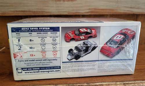 NOS 2001 Revell Dale Earnhardt Jr.'s #8 Monte Carlo Model Car Kit 1:24 Scale - Picture 5 of 11