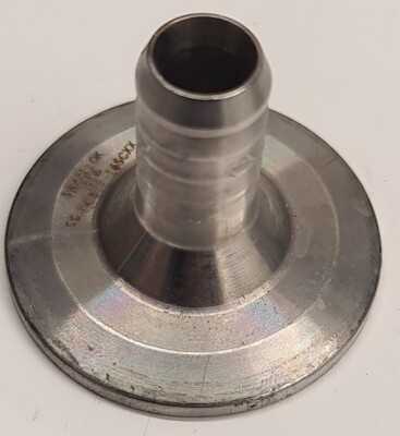 Tri Clamp Adapter Klemmgrösse 50,4mm auf 15mm Olive