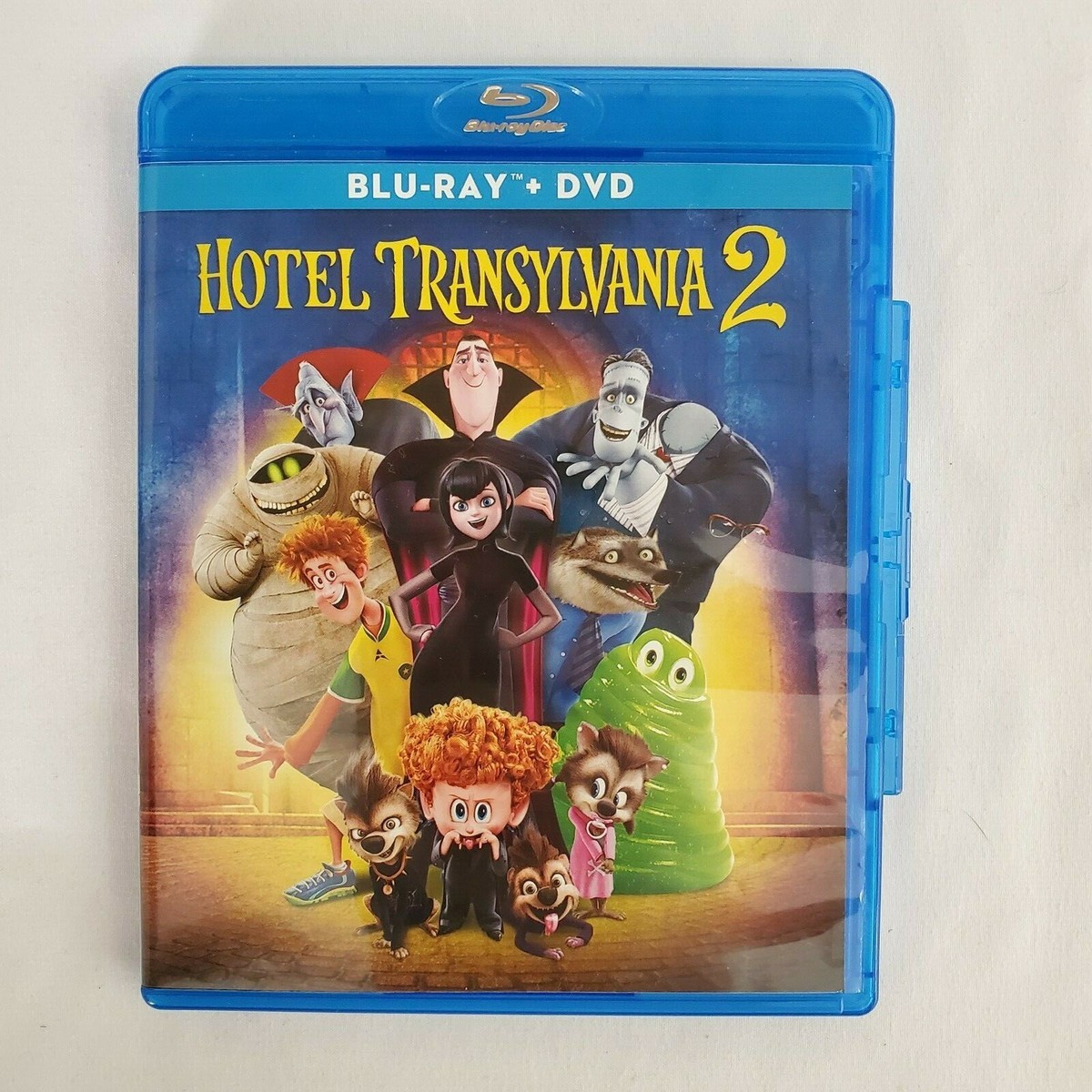 Hotel Transylvania 2 (Blu-ray + DVD, 2016, 2-Disc Set) *NO DIGITAL