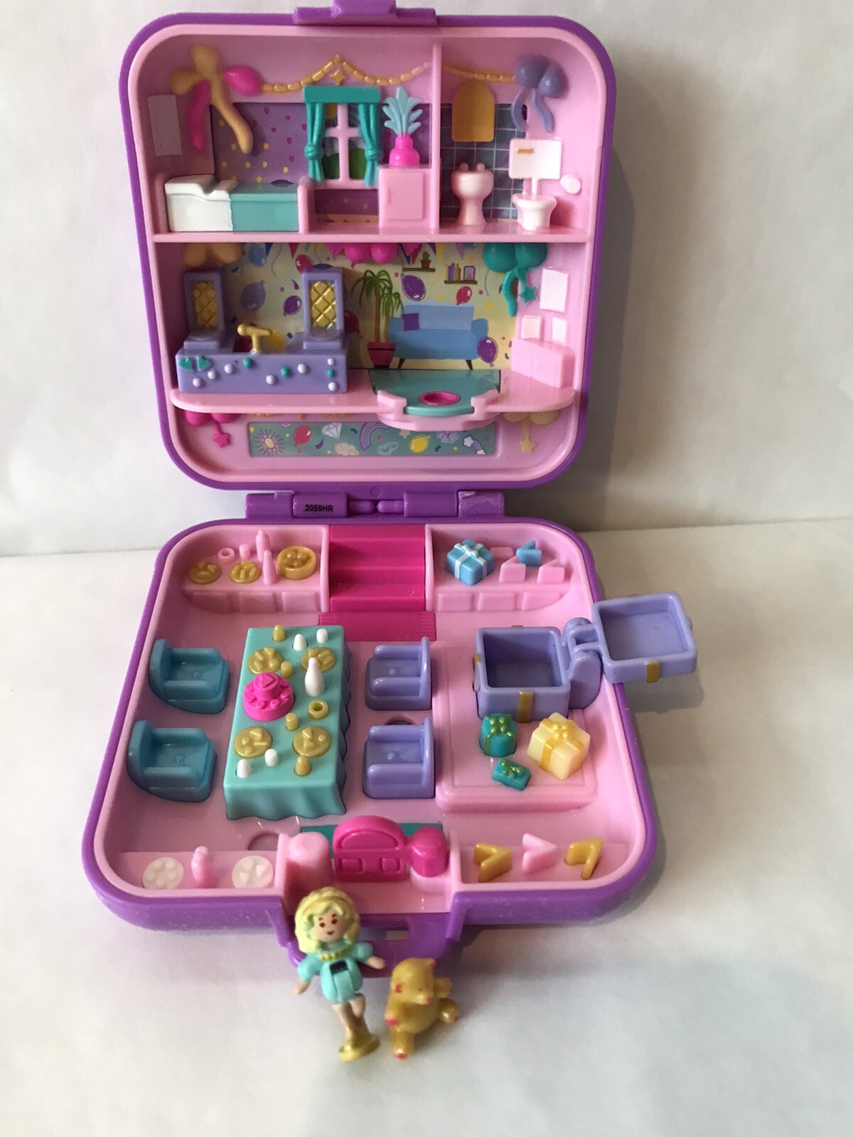 Polly Pocket PartyTime Surprise Keepsake 30th Anniversary Compact Doll Playset