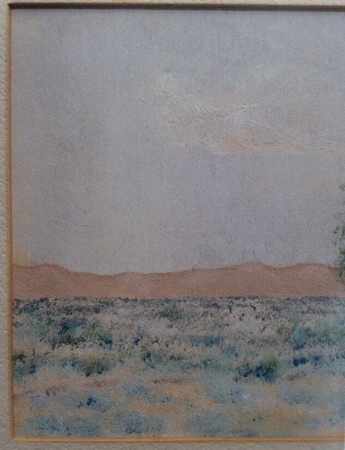 California Artist Kurt Reineman Desert Willow 1941 Oil On Canvas Framed Art - Picture 3 of 12