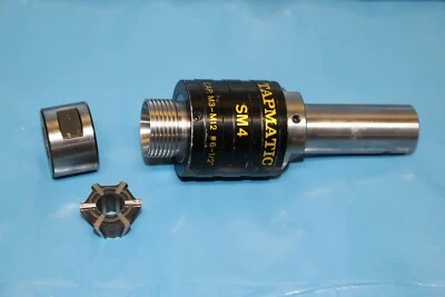 Tapmatic SM4 Gewindeschneidfutter M3 - M12 20 mm Schaft + Jacobs J422 Spannzange - Bild 1 von 4