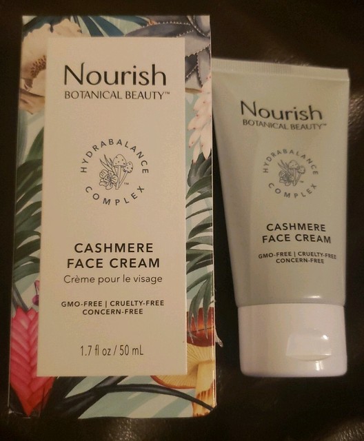 Nourish Botanical Beauty Cashmere Face Cream 1.7 fl. oz. eBay