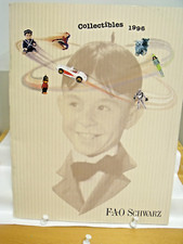 FAO SCHWARZ 1996 COLLECTIBLES CATALOG, 52 PAGES, PLUS ORDER FORM, EXCELLENT COND
