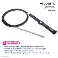 SeaStar SSC13411 Rack & Pinion 11ft Mechanical Steering Cable Teleflex Marine