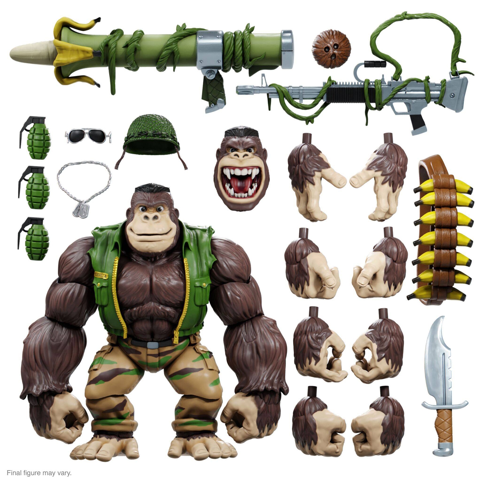 *PREORDER* Teenage Mutant Ninja Turtles Ultimates: GUERRILLA GORILLA by Super7