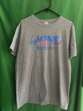 Autism Speaks Gray  Be Kind  T- Shirt Large