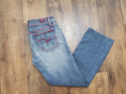Miss Vigoss Jeans Red Stitch Straight 