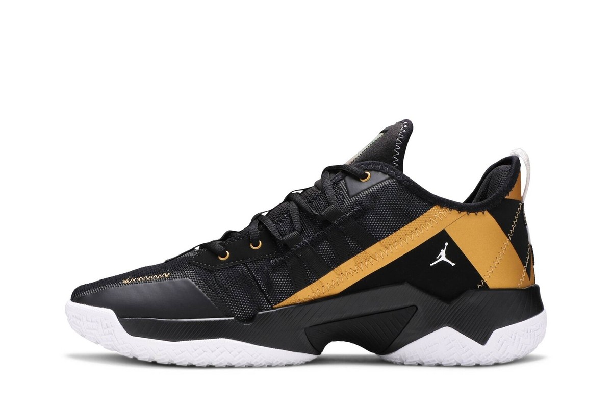 Size 5.5 - Jordan One Take 2 PF Black Metallic Gold for sale