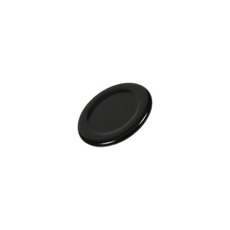 Chapeau de brûleur auxiliaire 807242403/2 en fonte émaillée noire