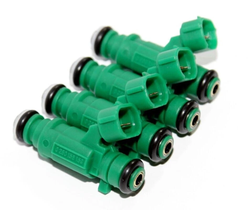 Inyectores de combustible originales Bosch x4 para Nissan Sentra 2003-2006 1,8 L I4 #0280156159 Foto 2 de 4