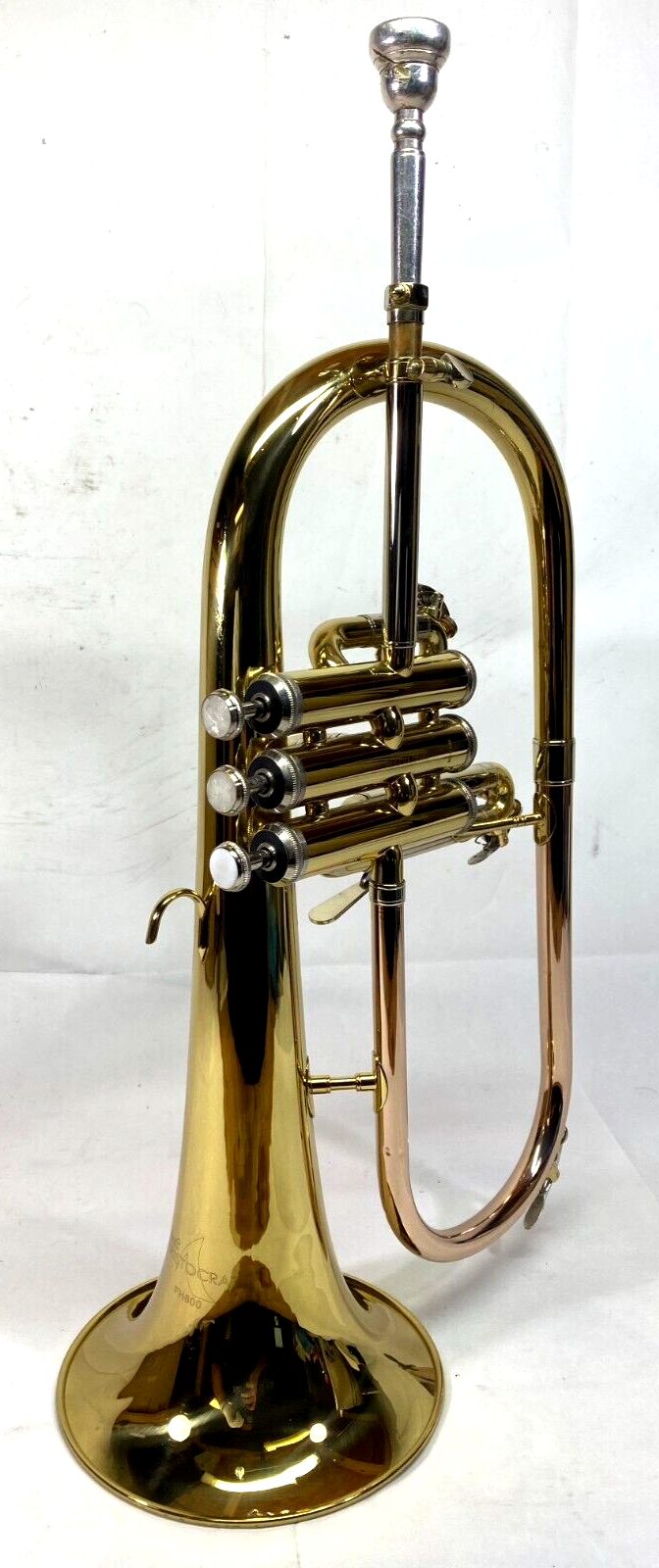 Bach Aristocrat FH600 Series Intermediate Flugelhorn Clear Lacquer w