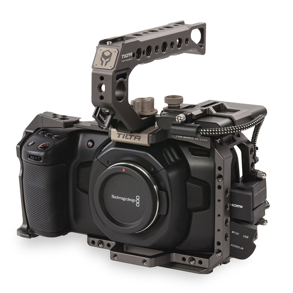 New Tilta TA-T01-B-G BMPCC 4K 6K Cage Full Cage SSD Drive