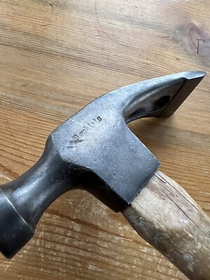 Rare Vntg. Mephisto Adze Hammer w/ Nail Pulling Hole - Roofing