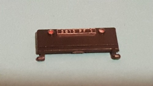 Norev 39 Panhard 1927 in Red Black Plastique Good Plus in Box