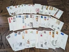 (Lot 145 Stamps 80 Covers) Canada Stamped Envelope First Day Cover Lot Canadian