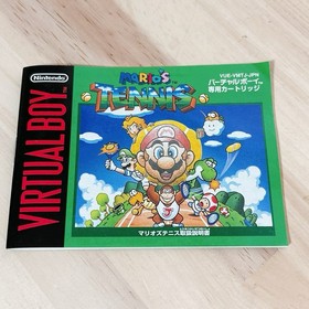 Mario&rsquo;s Tennis Virtual Boy Nintendo VB Japan Complete Tested