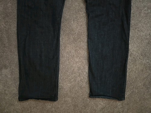 Levis 505 Straight Fit Dark Wash Jeans 38x32 - 第 10/14 張圖片