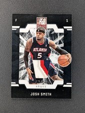 2009-10 Josh Smith Donruss Elite Patch /50 Atlanta Hawks