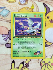 1st Edition Koga's Zubat 83/132 Gym Challenge Regular