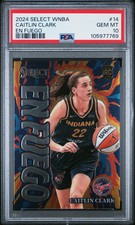 2024 Panini Select WNBA EN Fuego Caitlin Clark #14 PSA 10 Indiana Fever