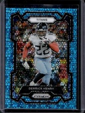 2023 Panini Prizm Derrick Henry No Huddle Blue #/95 Titans