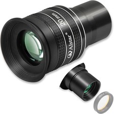 Alstar Telescope Eyepiece, 20mm 1.25 Inch 58 Degree Apparent Field 5 20 MM