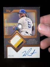 2025 Topps Update - Flagship Autograph Patch Relics Freddy Peralta /25 TFAP-FP