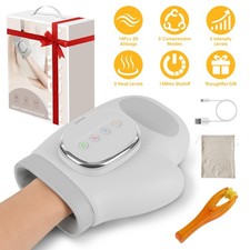 Hand Massager w/ Heat Compression Hand Massager Cordless Electric Hand Massager